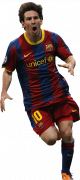 Lionel Messi football render