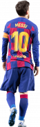 Lionel Messi football render