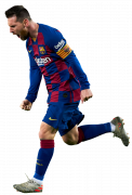 Lionel Messi football render