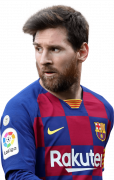 Lionel Messi football render