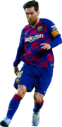 Lionel Messi football render