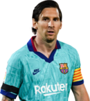 Lionel Messi football render