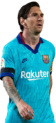 Lionel Messi football render