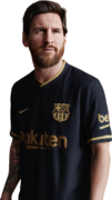 Lionel Messi football render