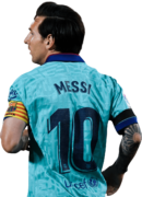 Lionel Messi football render