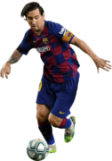 Lionel Messi football render