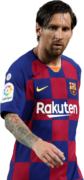 Lionel Messi football render