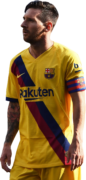 Lionel Messi football render