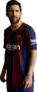 Lionel Messi football render