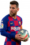 Lionel Messi football render