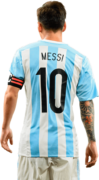 Lionel Messi football render