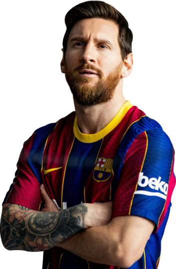 Lionel Messi football render - 69998 - FootyRenders