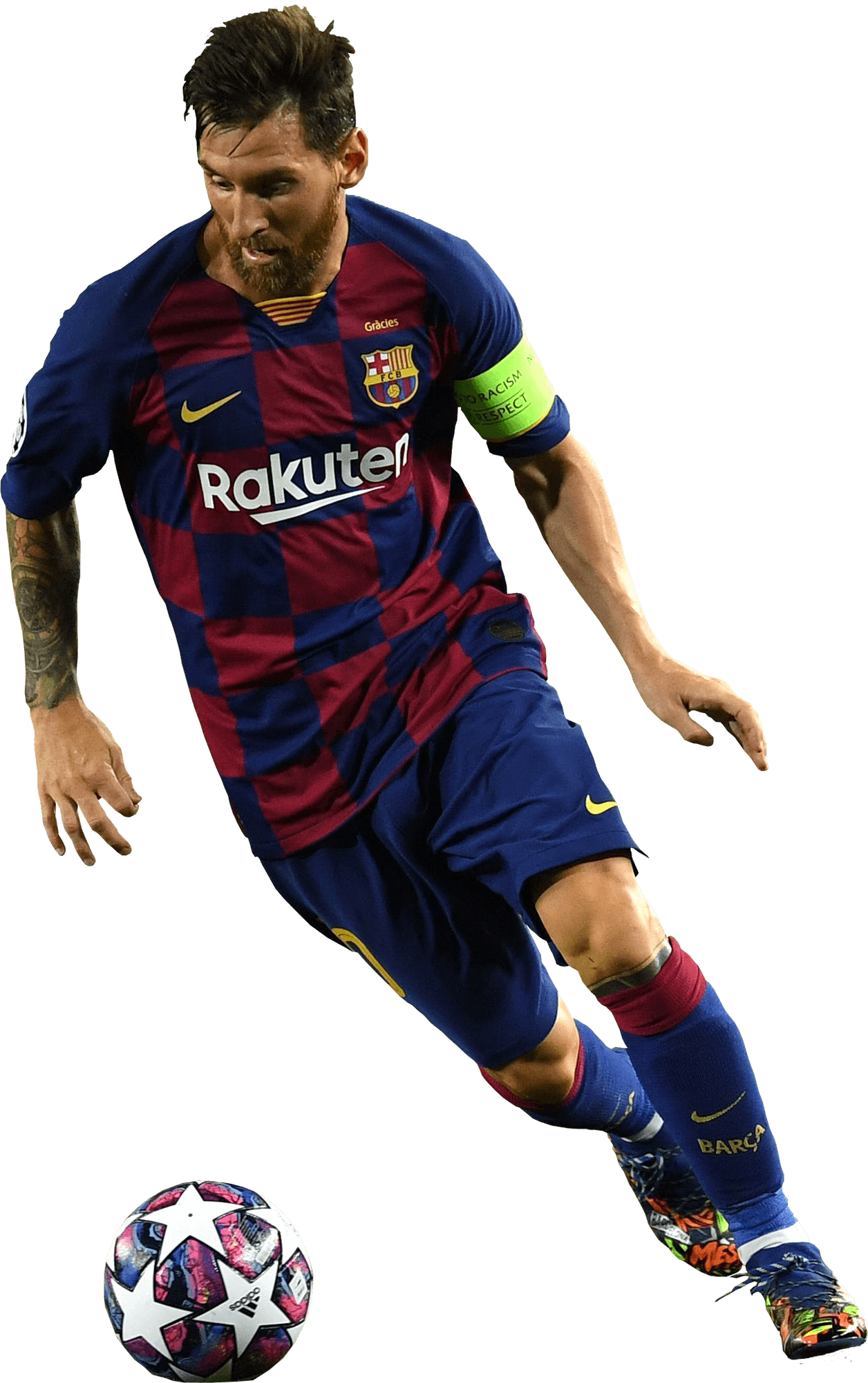 Lionel Messi football render - 70271 - FootyRenders