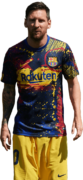 Lionel Messi football render