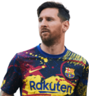 Lionel Messi football render