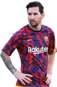 Lionel Messi football render