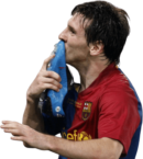 Lionel Messi football render