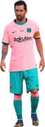 Lionel Messi football render