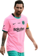 Lionel Messi football render