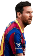 Lionel Messi football render