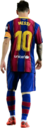 Lionel Messi football render