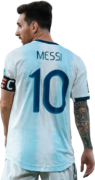 Lionel Messi football render