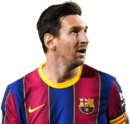 Lionel Messi football render