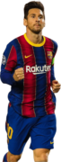 Lionel Messi football render