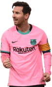 Lionel Messi football render