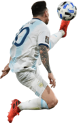 Lionel Messi football render