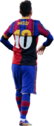 Lionel Messi football render