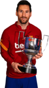 Lionel Messi football render