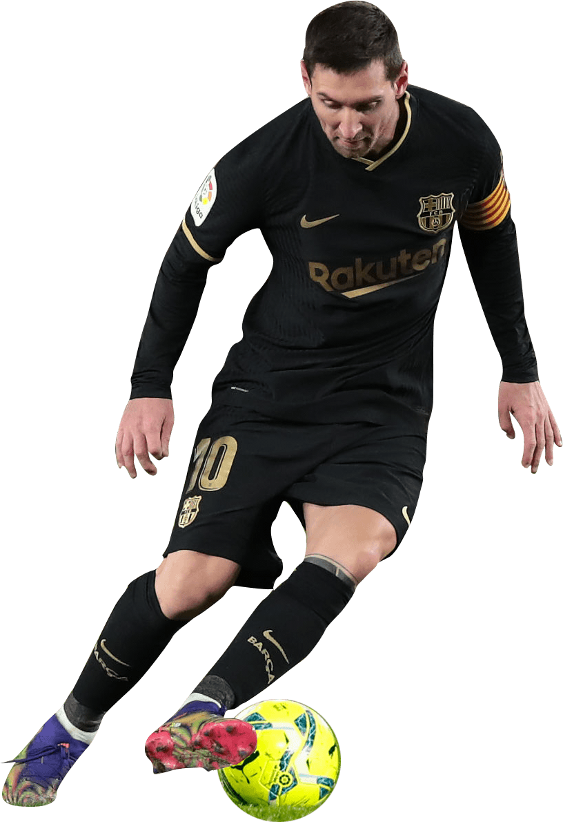Lionel Messi football render - 77125 - FootyRenders