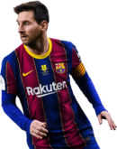 Lionel Messi football render