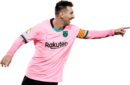 Lionel Messi football render