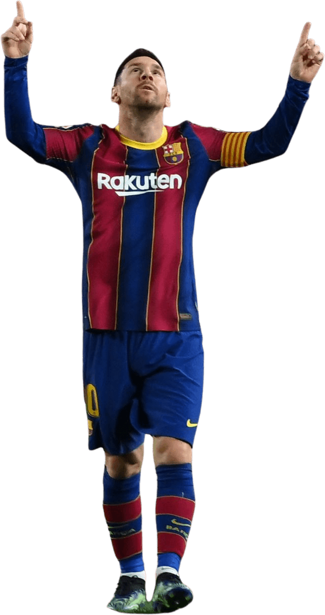 Lionel Messi football render - 77527 - FootyRenders
