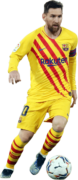 Lionel Messi football render