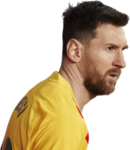 Lionel Messi football render