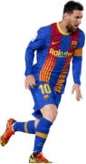 Lionel Messi football render