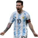 Lionel Messi football render