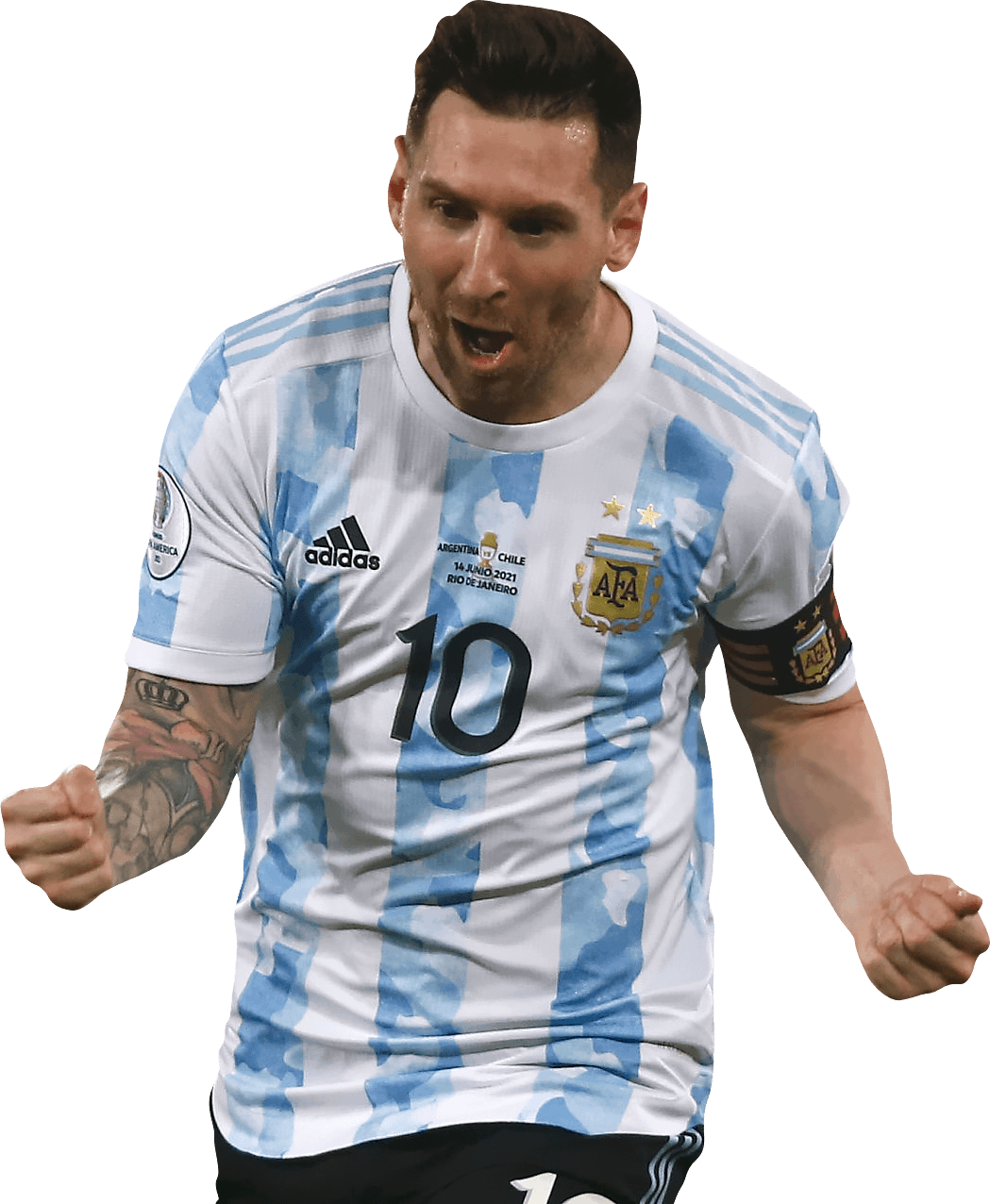 Lionel Messi football render - 80196 - FootyRenders