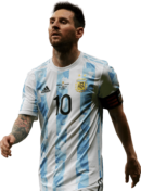 Lionel Messi football render