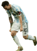 Lionel Messi football render