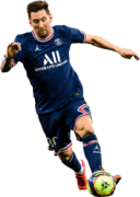 Lionel Messi football render