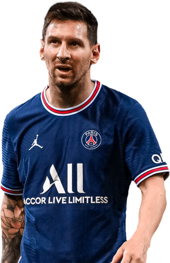 Lionel Messi Paris Saint-Germain football render - FootyRenders