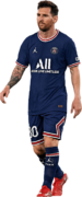 Lionel Messi football render