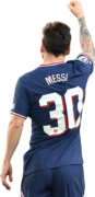 Lionel Messi football render