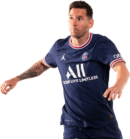 Lionel Messi football render