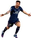 Lionel Messi football render