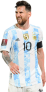 Lionel Messi football render